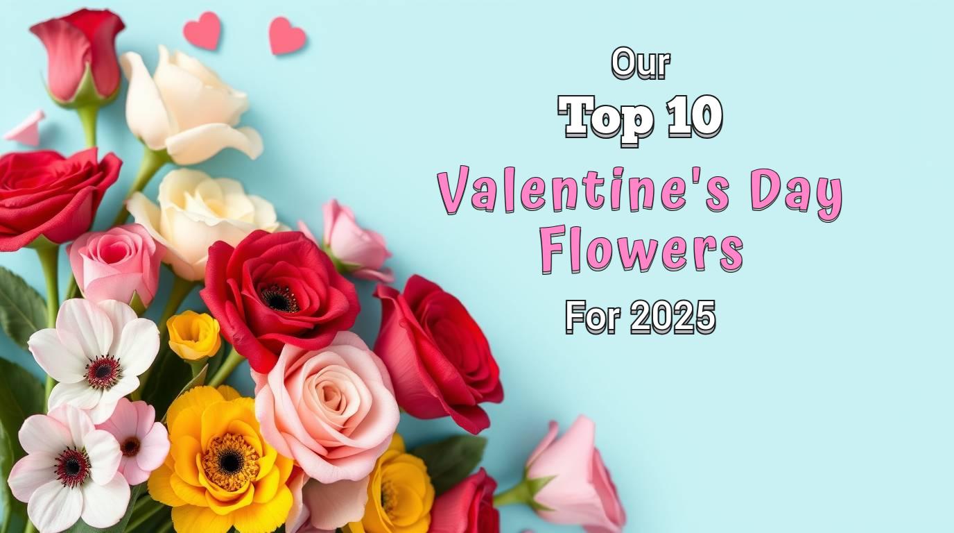 Our Top 10 Valentine's Day Flowers for 2025